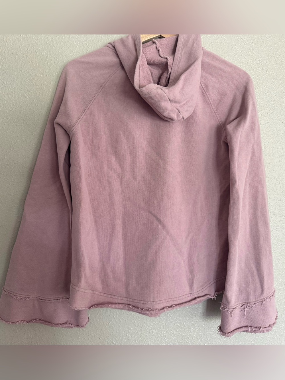 Free People Beach Pullover Hoodie XS Antique Rose Color Excellent Condition💖 - Picture 4 of 10